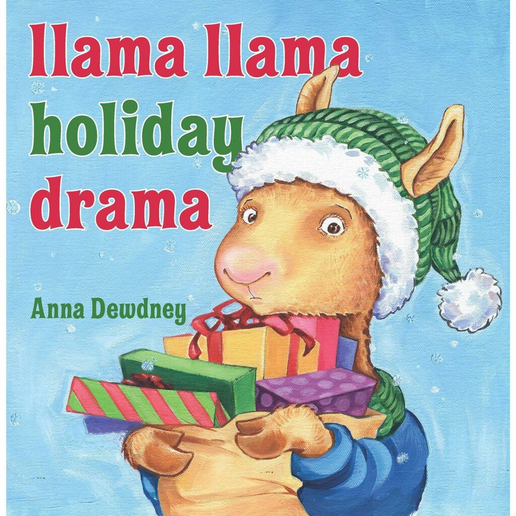 Cover of holiday book for kids: Llama Llama Holiday Drama by Anna Dewdney