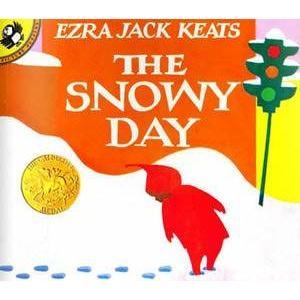 Cover of holiday book for kids: The Snowy Day by Ezra Jack Keats