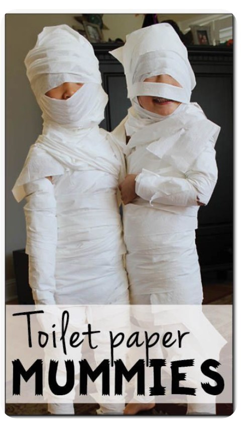 Toilet Paper Mummies