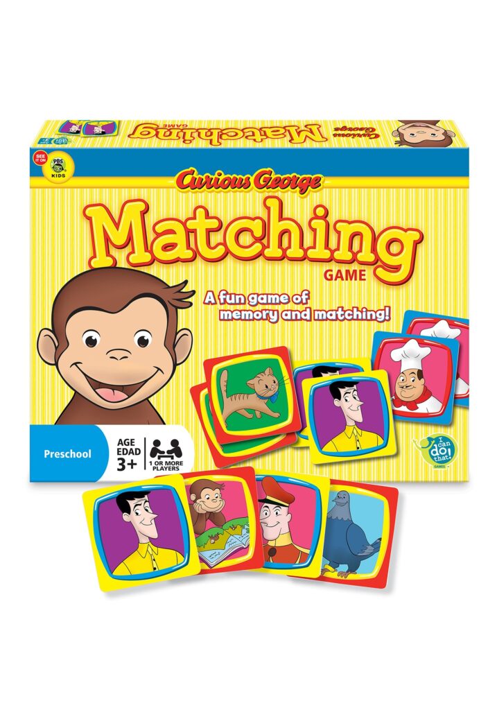 Curious George Matching Game